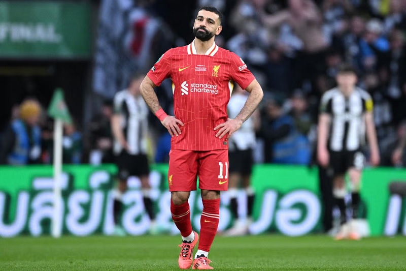 Salah chơi kém trước Newcastle